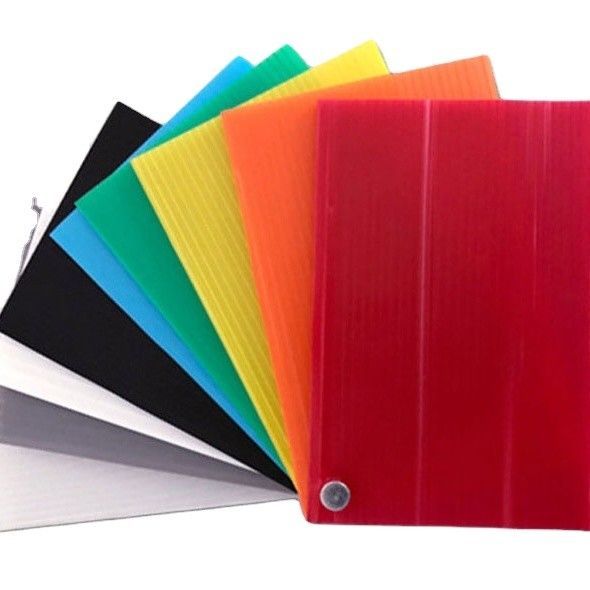 Pembe PP Oluklu Levha 600 * 400 Plastik Correx Kurulu Özelleştirilmiş