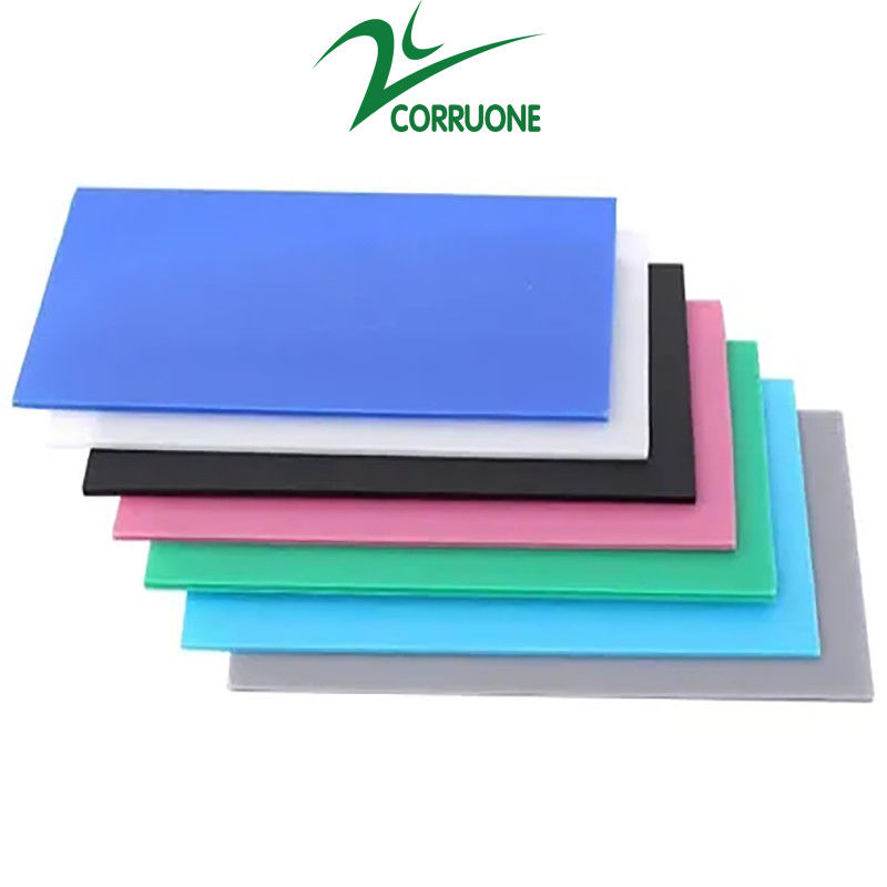 10mm 12mm Beyaz Corflute Levhalar Correx Zemin Koruma Levhaları