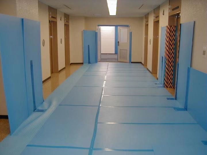 Su geçirmez PP Koroplast Levha 2mm 3mm Correx Zemin Koruma Rulosu