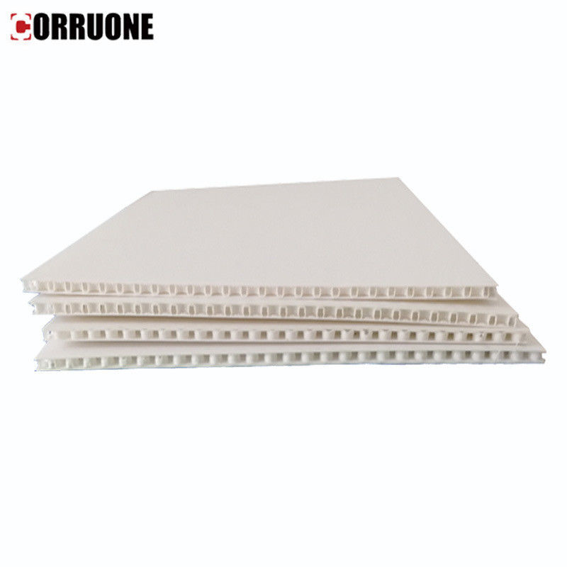 6mm 12mm Correx Zemin Koruma Beyaz Corflute Sac Alev Geciktirici