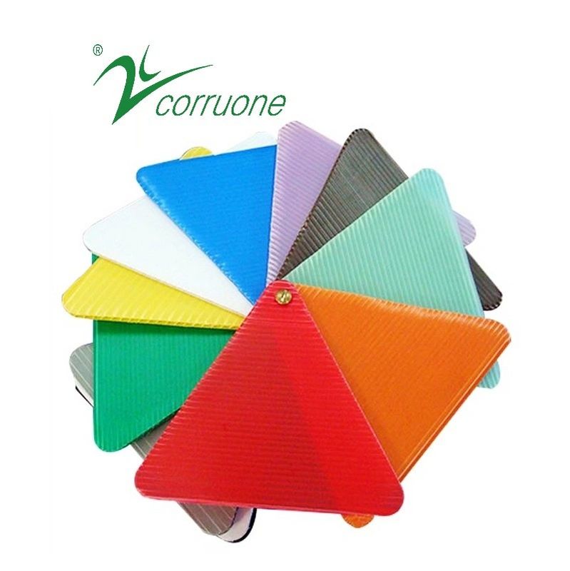 Kartonplast Oluklu Plastik Paneller 4x8 Corruone PP Plastik Levha Geri Dönüşümlü