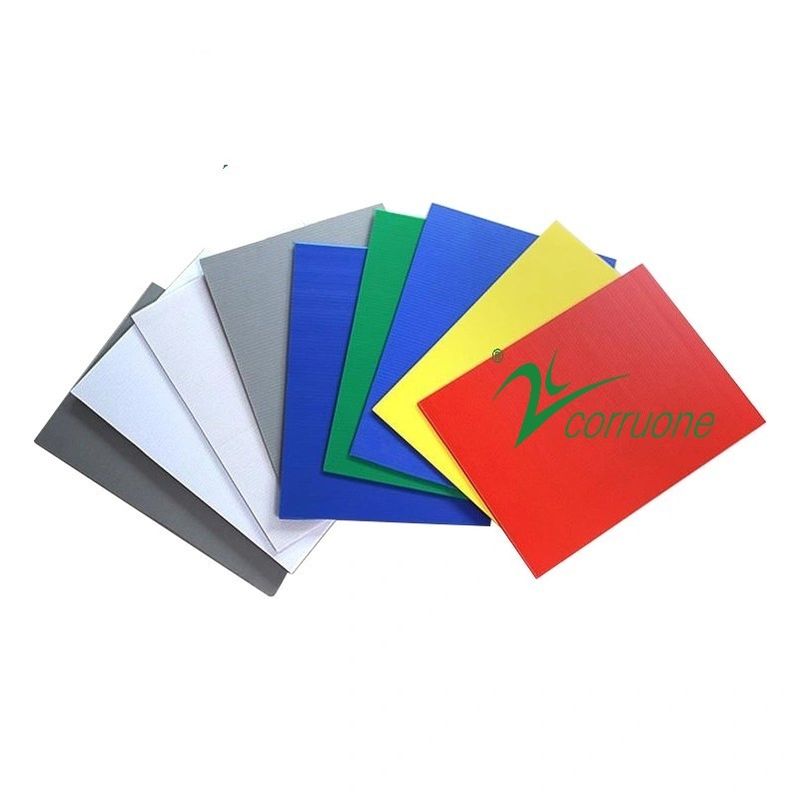Kartonplast Oluklu Plastik Paneller 4x8 Corruone PP Plastik Levha Geri Dönüşümlü