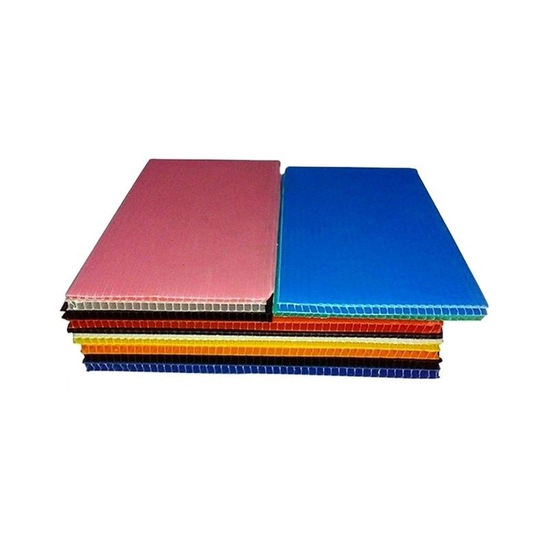 4x8 5mm Korflute Levhalar İçi Boş Korflute Koruma Levhası Yeşil Siyah