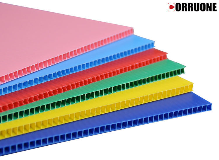 PP 3mm Corflute Sheet Correx Oluklu Plastik Zemin Koruma Levhaları