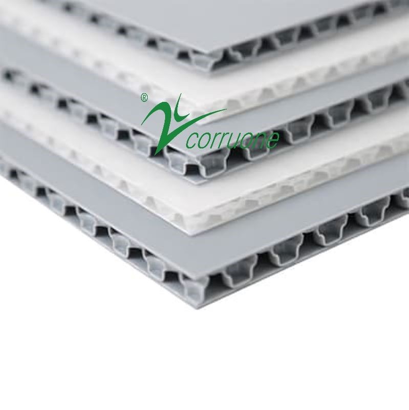 Kaymaz Oluklu Plastik Kapak 2mm-12mm Correx Koruma Rulosu