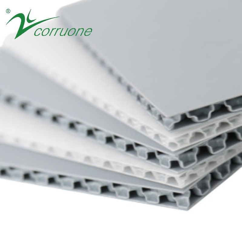 Kaymaz Oluklu Plastik Kapak 2mm-12mm Correx Koruma Rulosu