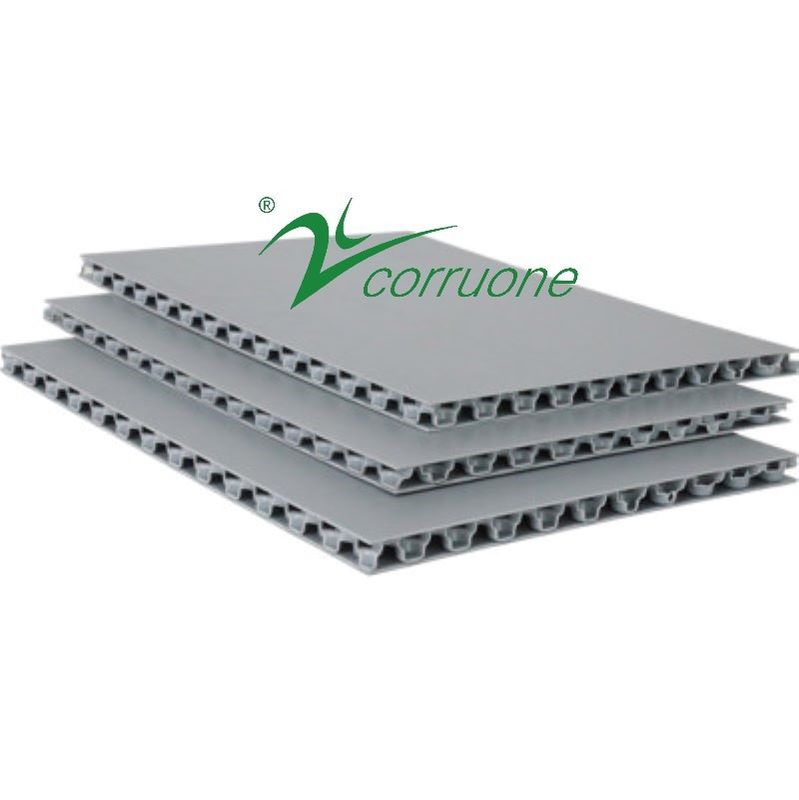 Kaymaz Oluklu Plastik Kapak 2mm-12mm Correx Koruma Rulosu