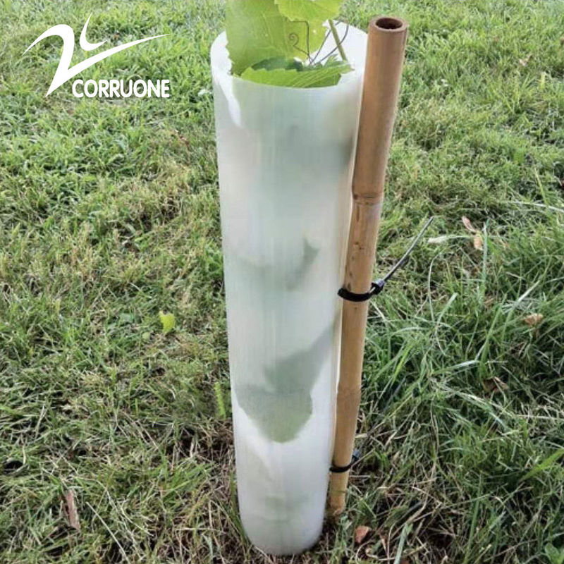 Ağaçlar için özelleştirilebilir ve su geçirmez esnek PP dalgalı plastik ağaç koruyucu