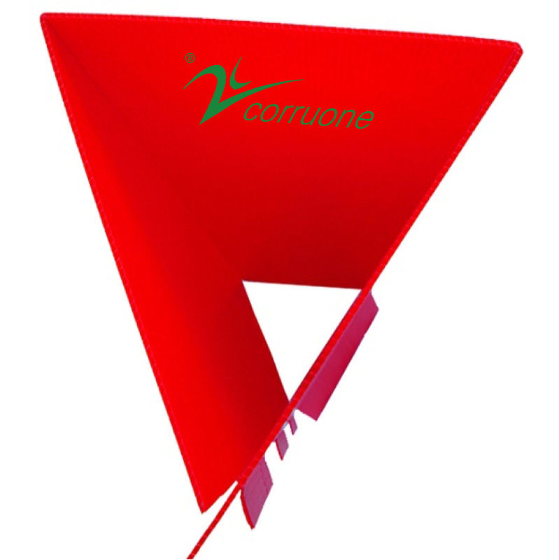 Kırmızı 100% PE Corflute Plastik Ağaç Koruyucular UV Dayanımlı 2mm-12mm