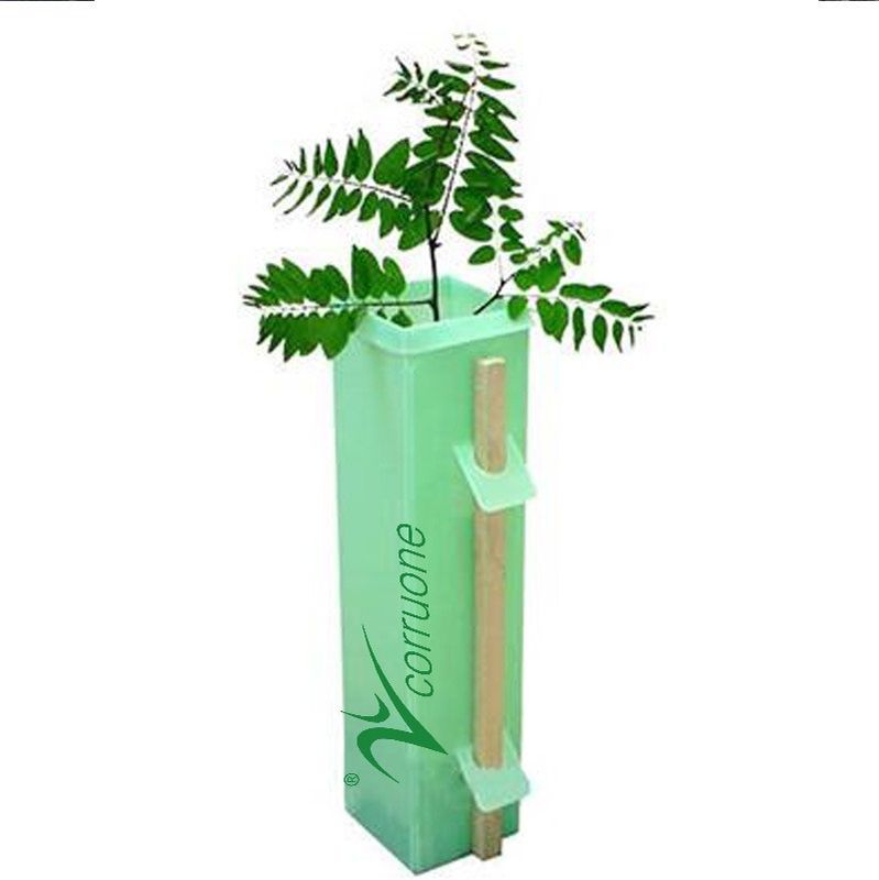 Kırmızı 100% PE Corflute Plastik Ağaç Koruyucular UV Dayanımlı 2mm-12mm