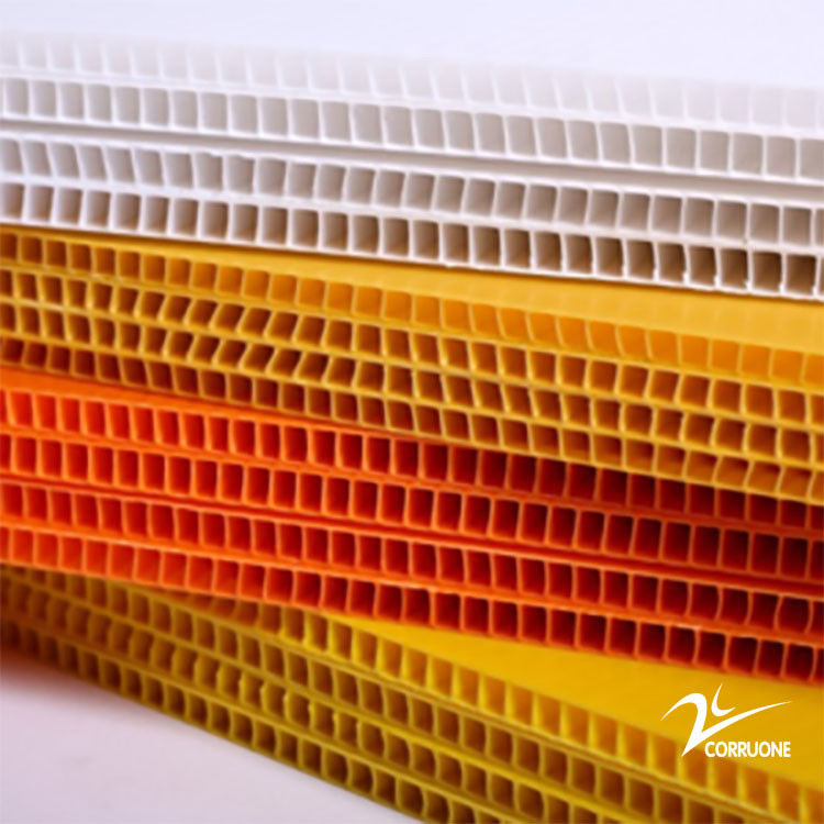 Zemin Koruması İçin Turuncu Oluklu Plastik Kapak 12mm Kabarcık Levha